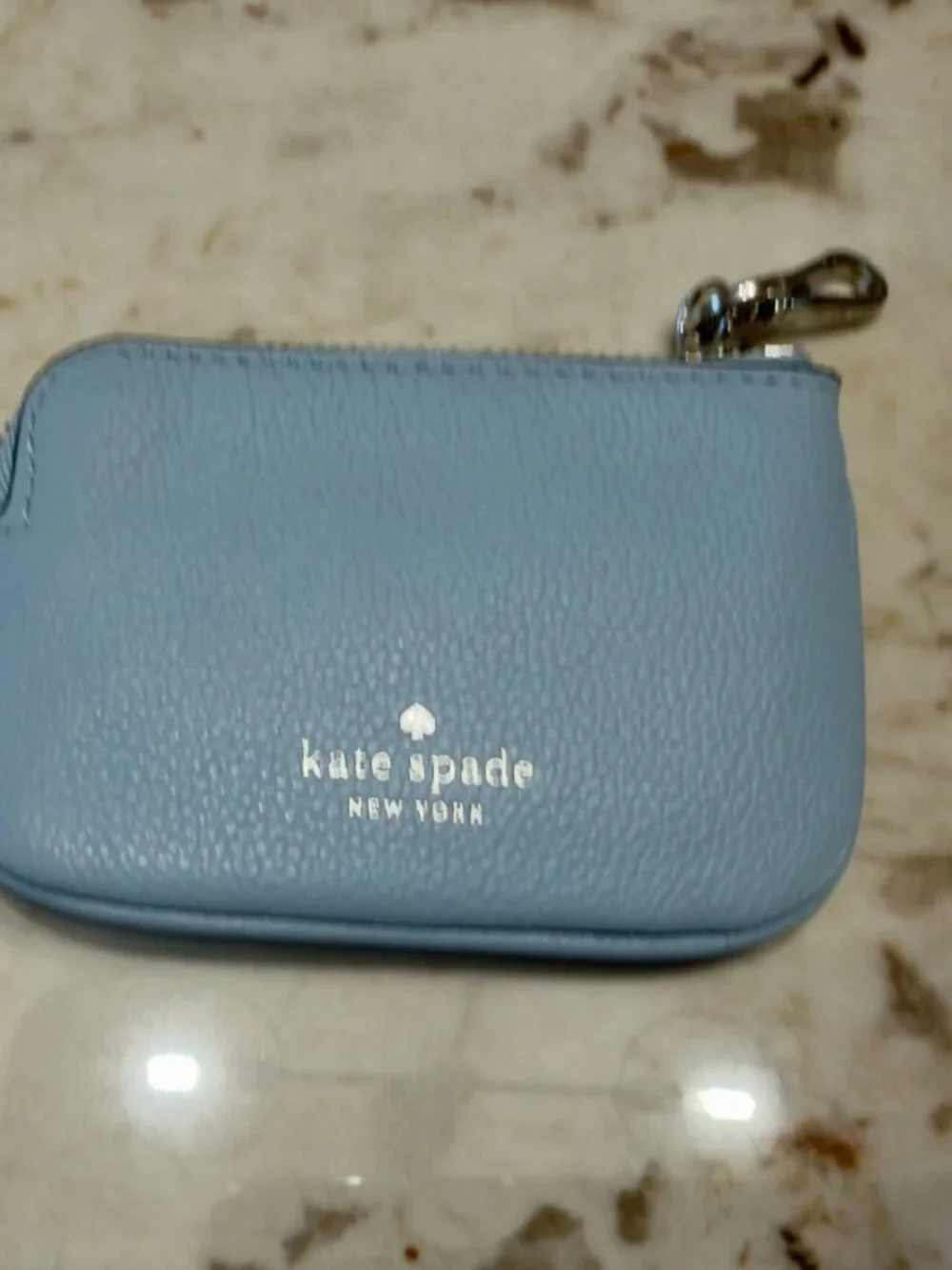 Kate Spade New York crossbody bag in light blue with coin pouch